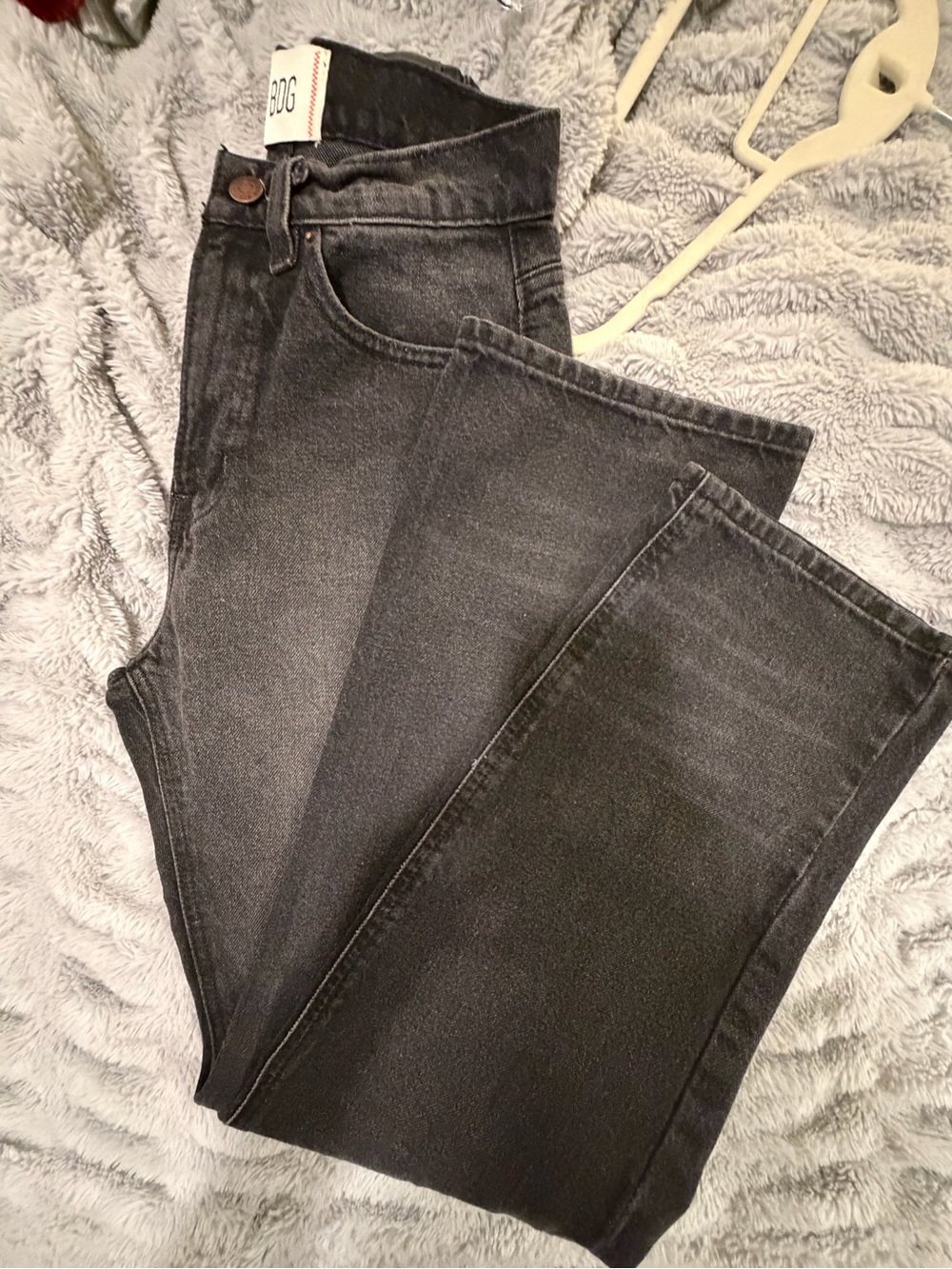 BDG Black Wide-Leg High-Rise Jeans